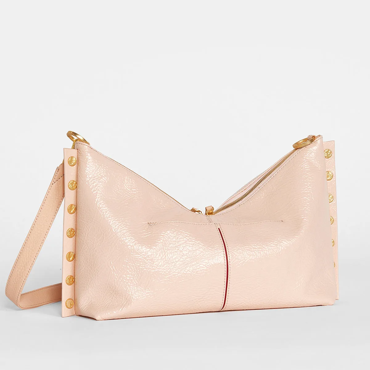 Mr. G | Champagne Pink/Brushed Gold Hammered