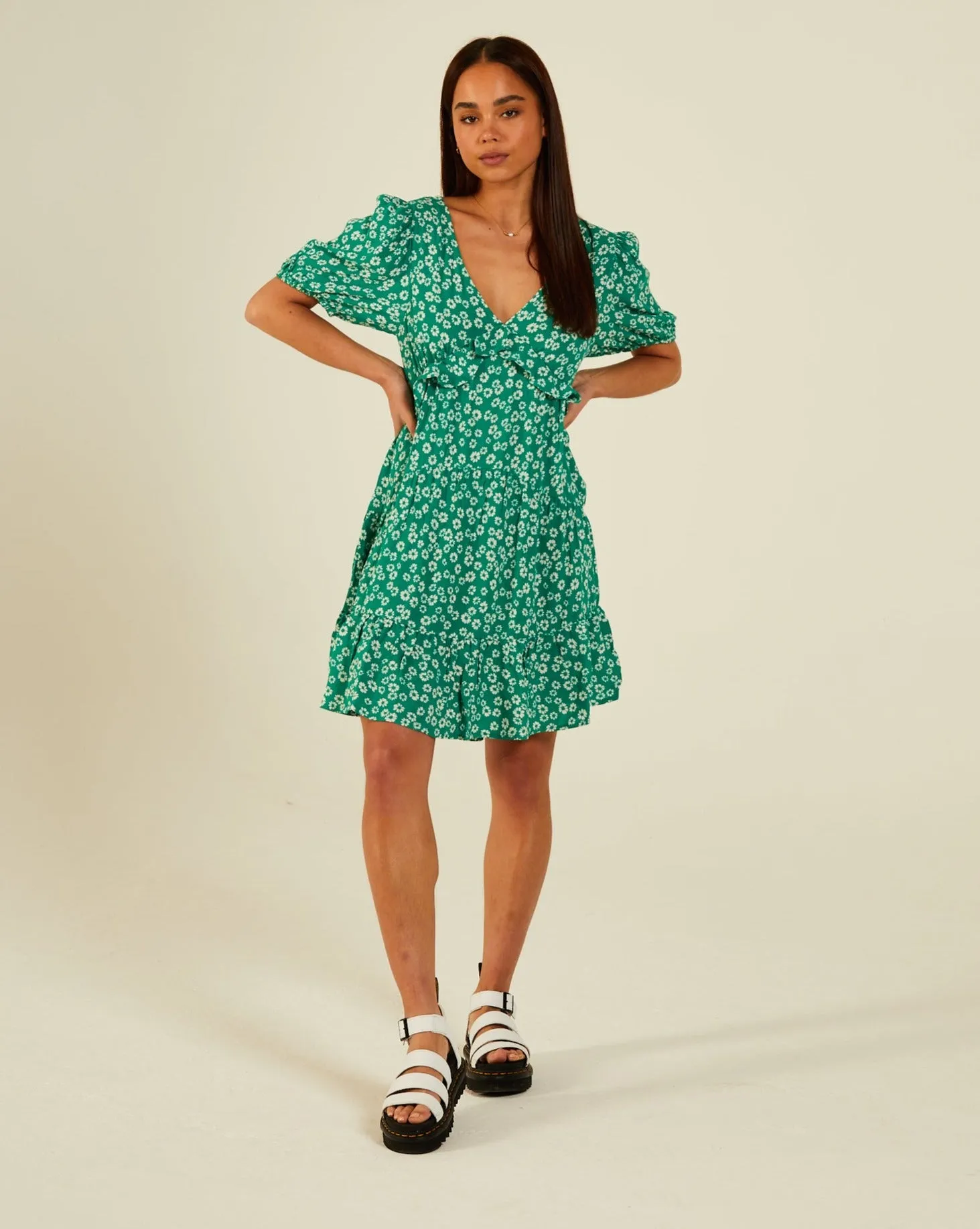 Nomi Dress Luscious Green