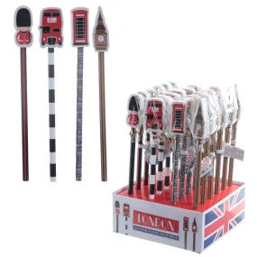 Novelty London Design Pencil and Eraser Set STA60