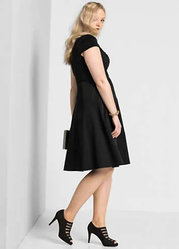 Panelled Cocktail Dress by Sheego | Look Again