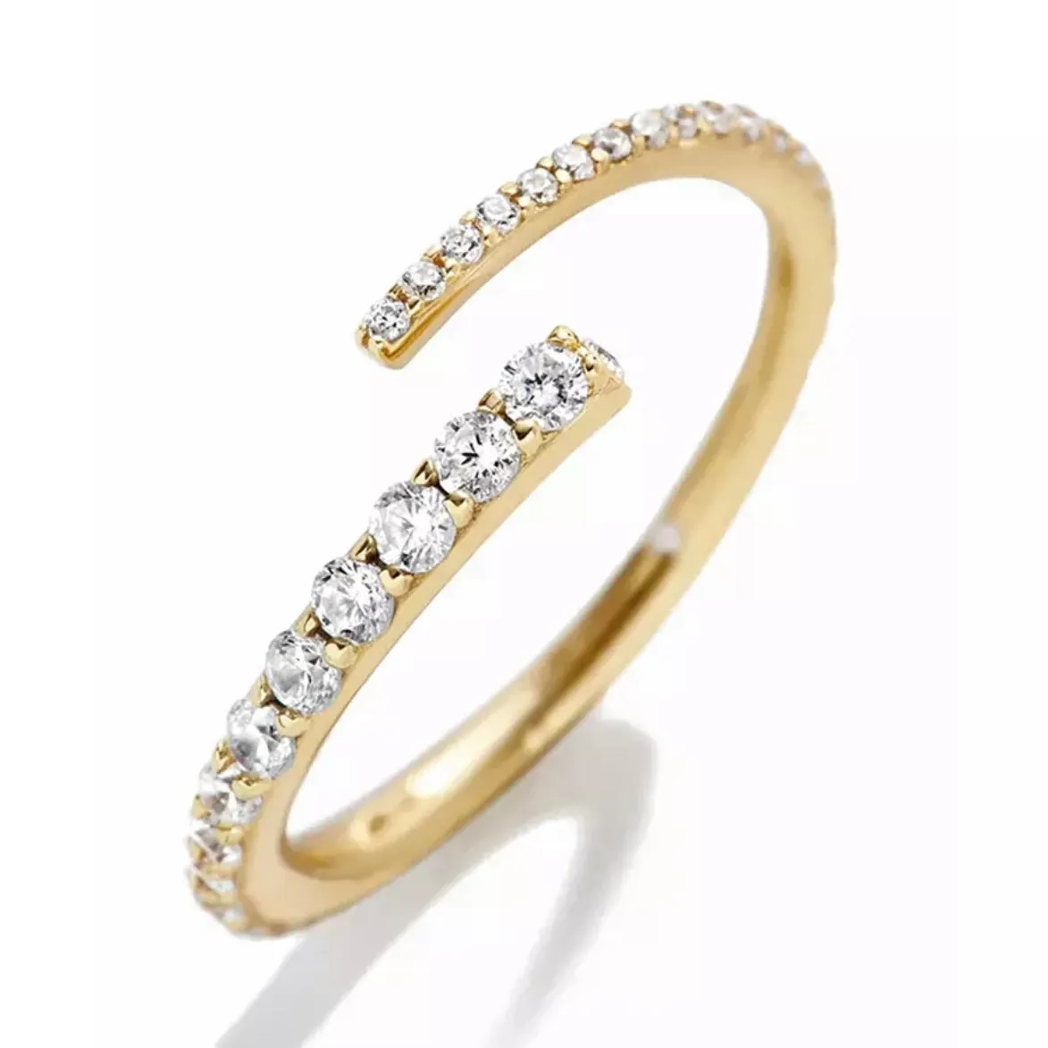 Pave Wrap Ring