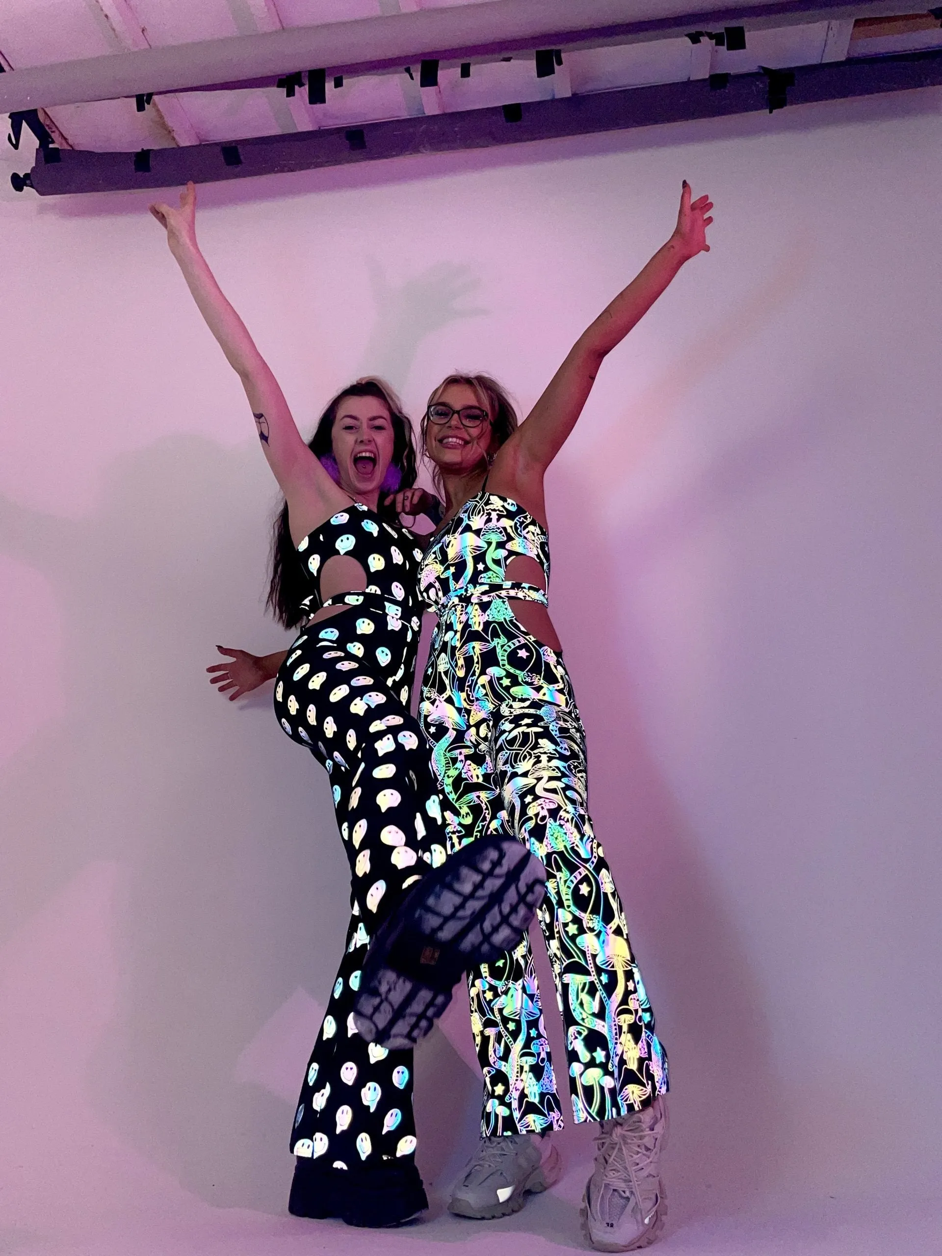 Psychedelic Wonderland - Cut-Out Jumpsuit