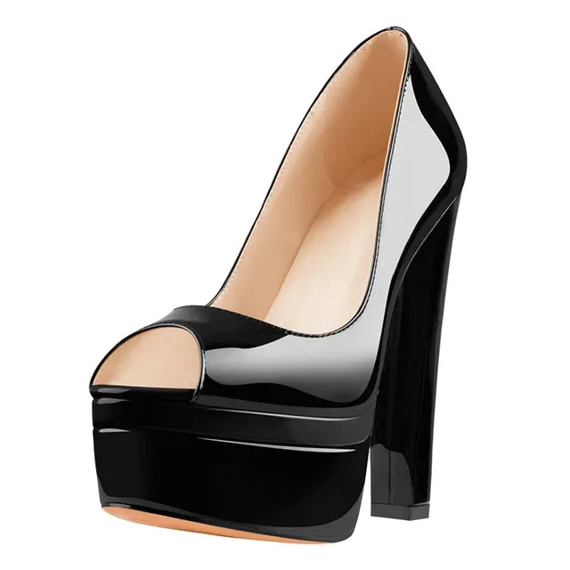 Pumps Queen Quina (Black)