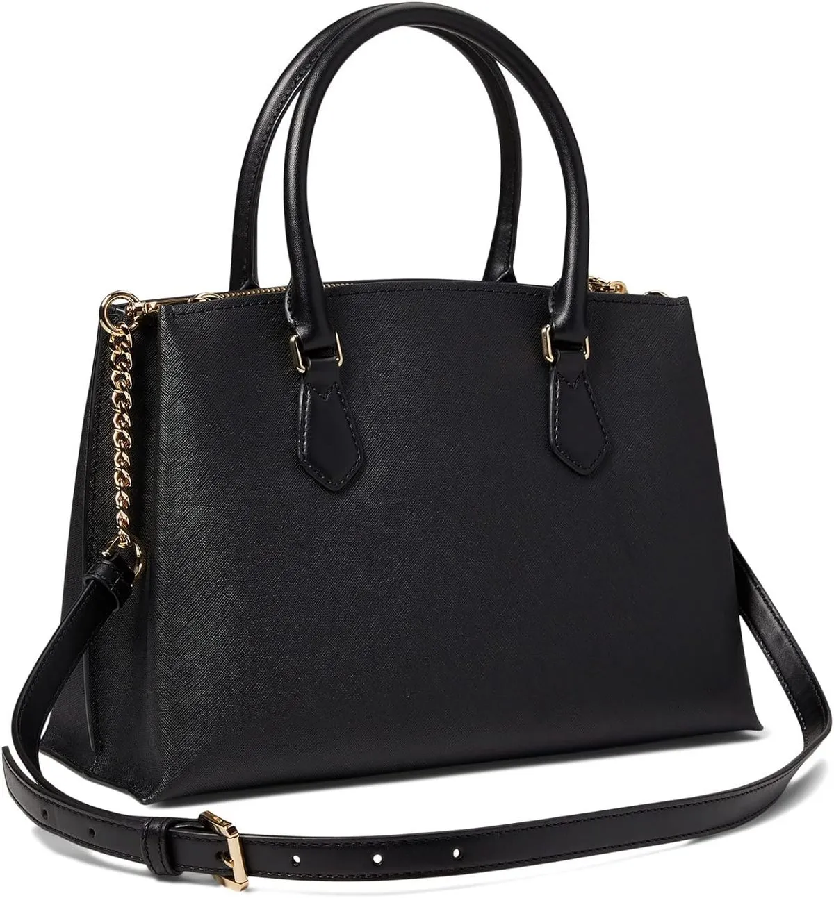 Ruby Medium Satchel - Black