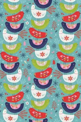 Scandi Birds Wrap Paper Sheet (pick up only)