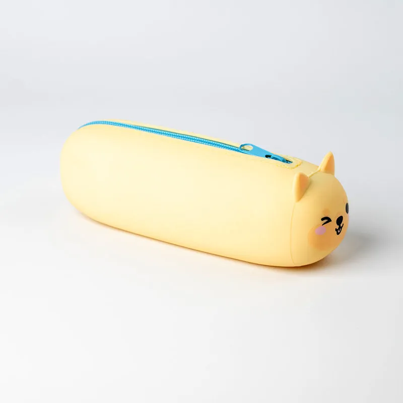 Silicone Pencil Case - Adoramals Shiba Inu Dog PCASE75