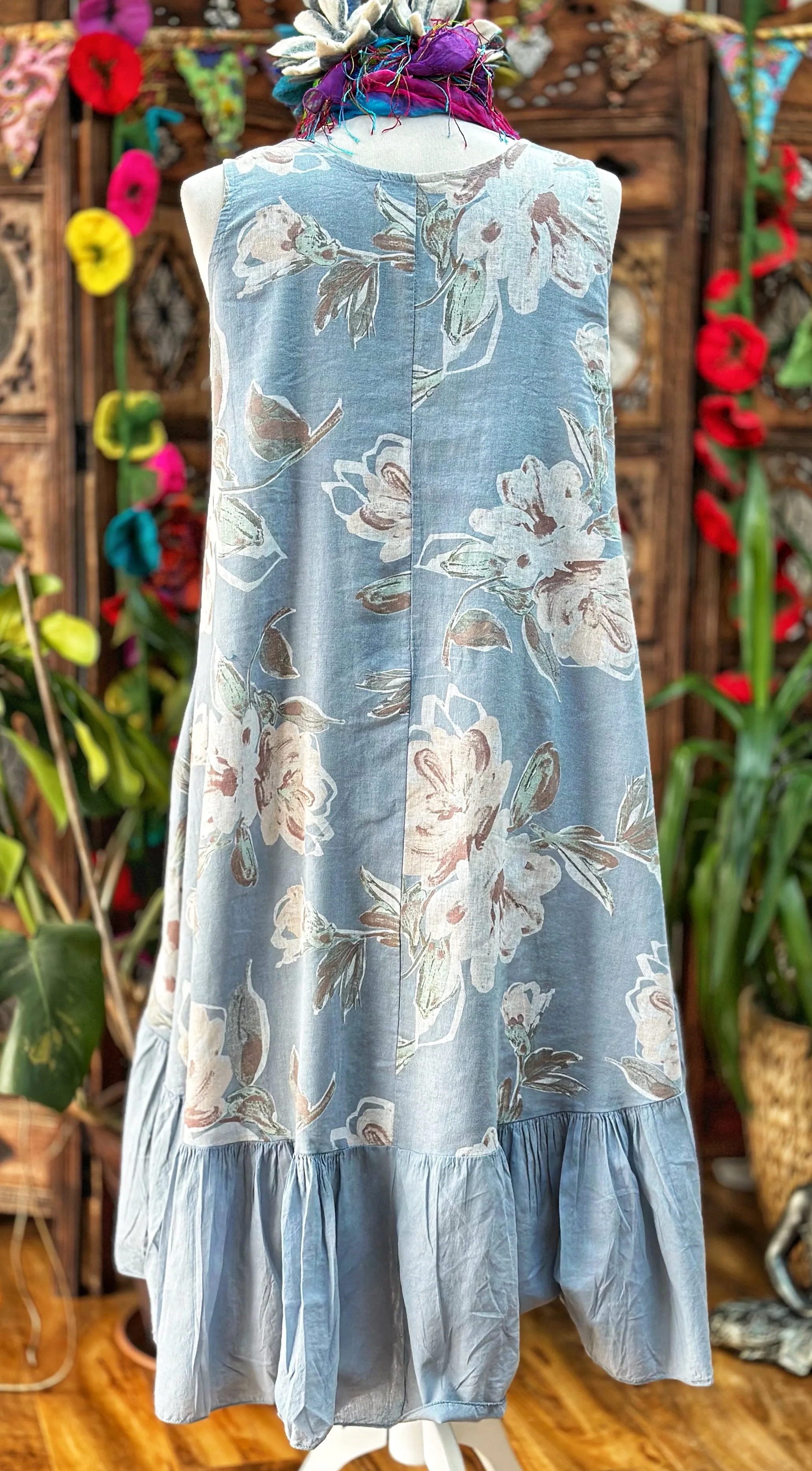 SKY BLUE SERENITY TUNIC / DRESS XL