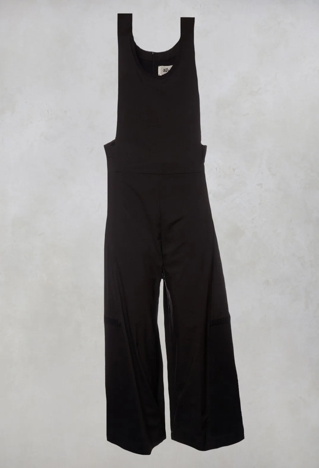 Sleeveless Wide Leg Jumpsuit in Black