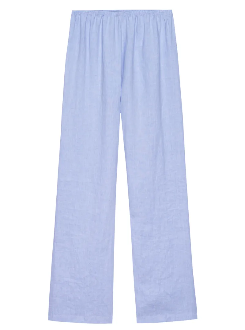 The Linen Simple Pant in Cloud