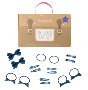 The My School Hair SET (set of 16) - Blue - KIDS