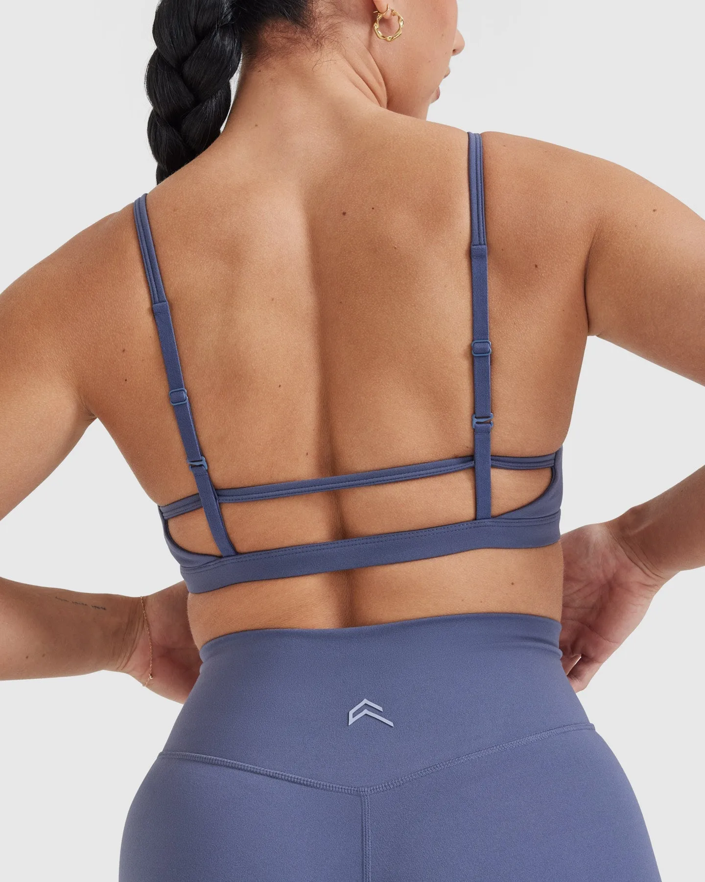 Timeless Strappy Bralette | Slate Blue