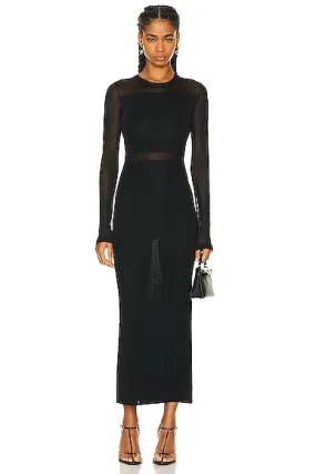 Toteme Semi Sheer Knitted Cocktail Dress -        