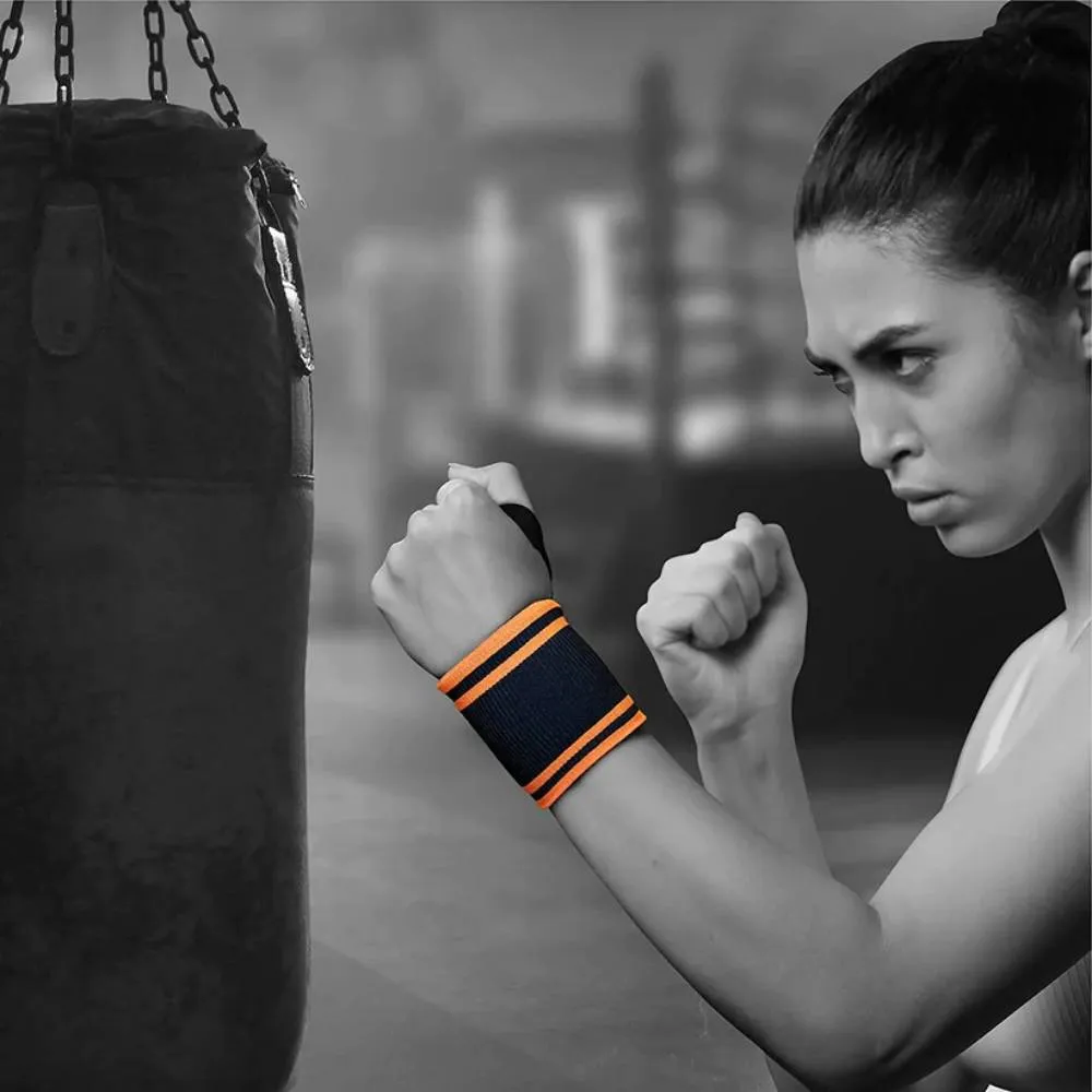 TYNOR Wrist Wrap With Thumb Loop (Orange)