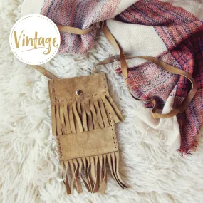 Vintage 70's Fringe Tote