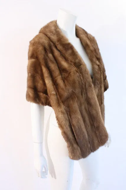 Vintage Mink Fur Stole