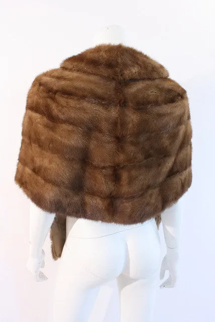 Vintage Mink Fur Stole