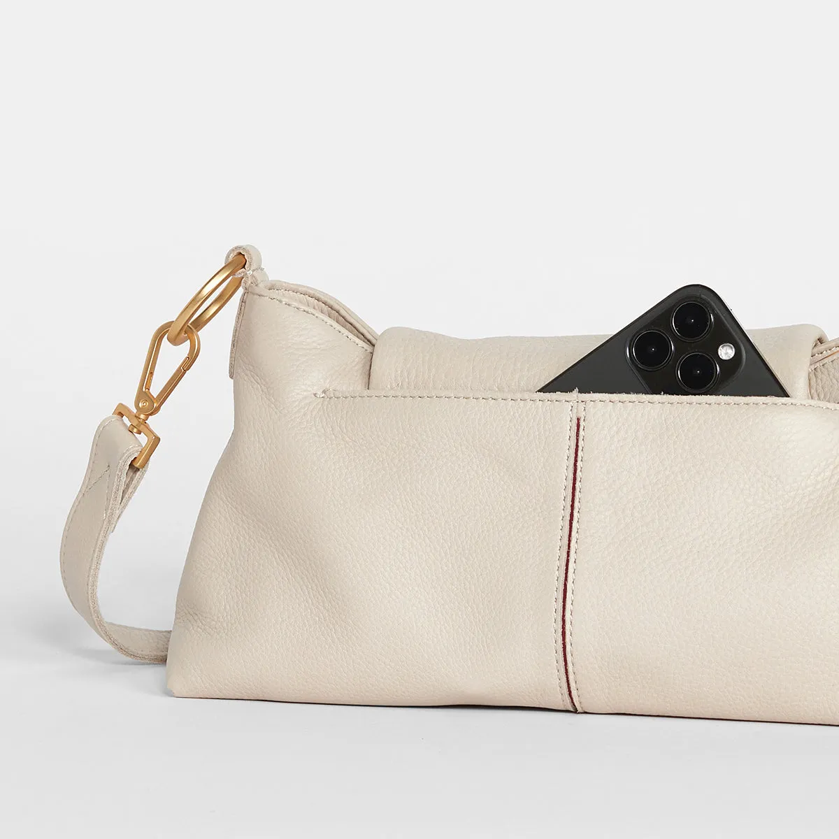 VIP Satchel | Chateau Cream/Brushed Gold