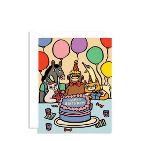 WRAP Happy Birthday Party Card